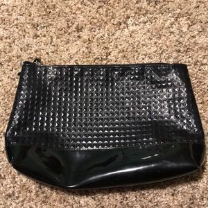 Black shiny makeup bag!